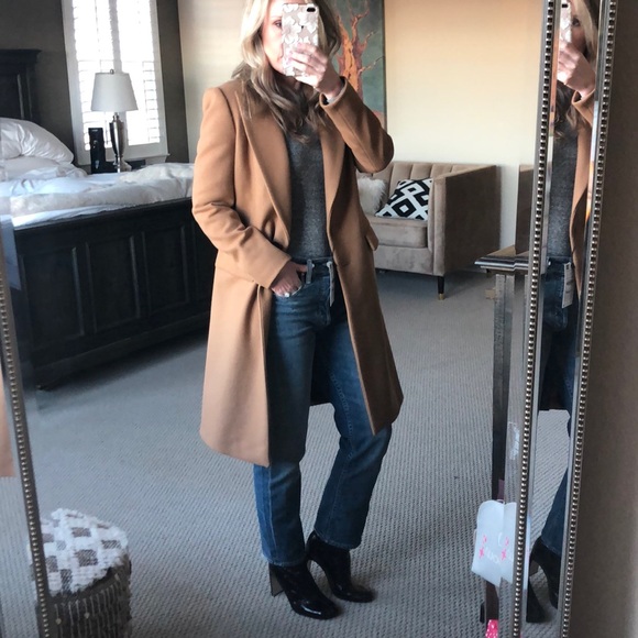 Zara Jackets & Blazers - Zara will coat camel color size small